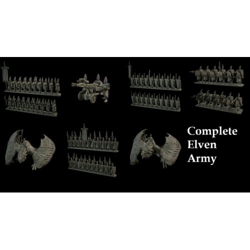 Complete Elven Army - Mighty Epic Wars
