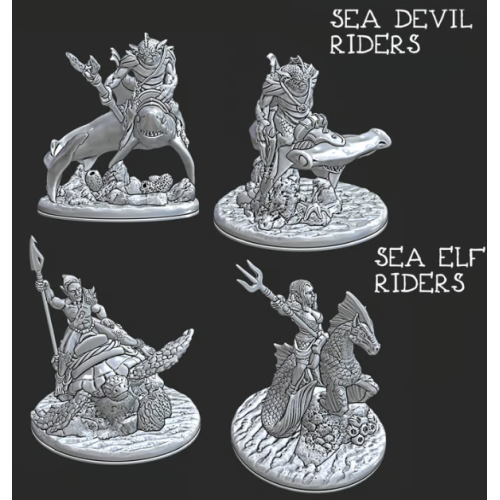 Sea Devil & Sea Elf Riders