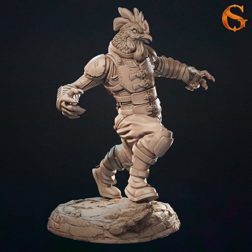 Sanders Macpopeye  Mutant Chicken Warrior