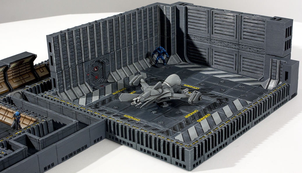 Hangar Set (Starship Ii - Openlock) from 2nd Dynasty (2nd