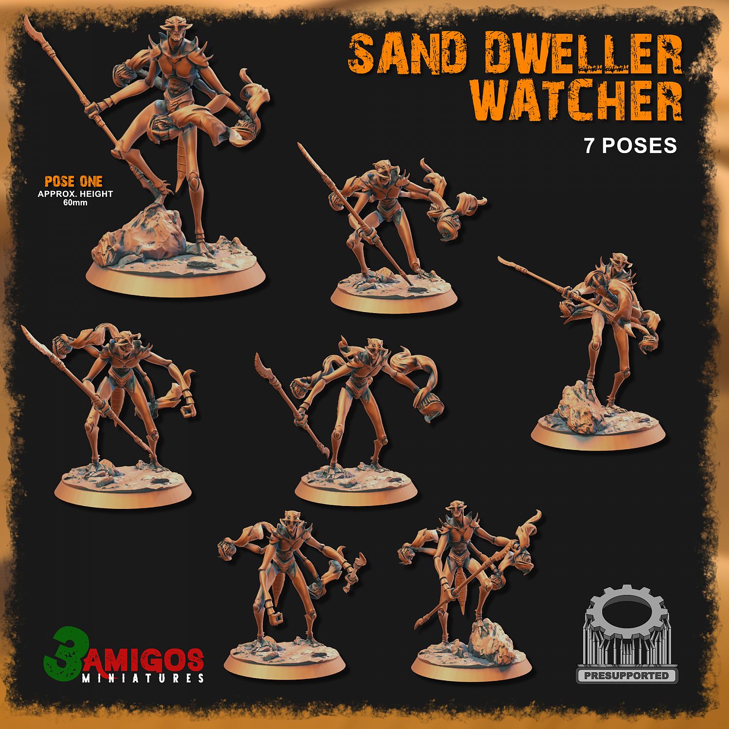 Sand Dweller Watcher | Miniset.net - Для коллекционеров миниатюр