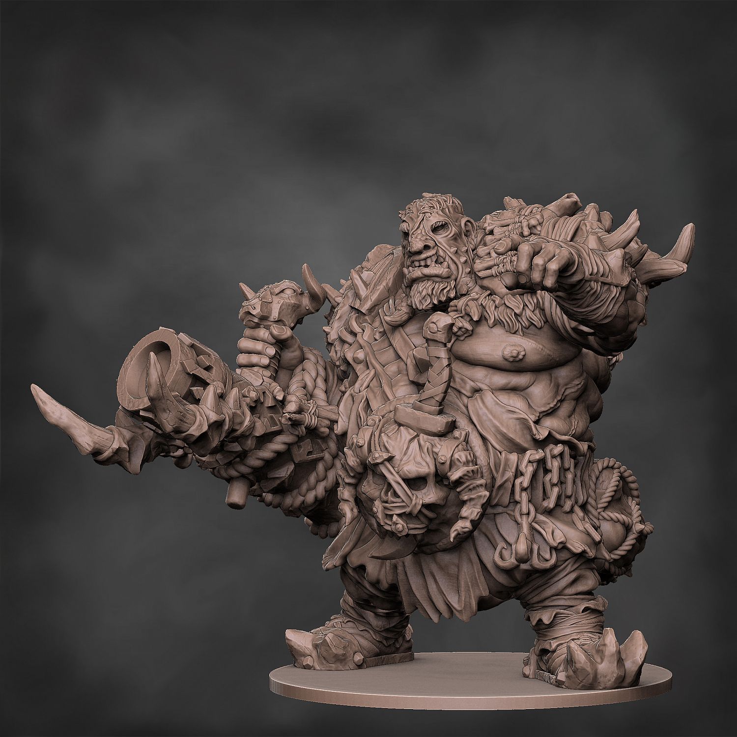 Feral Maw Tribe Ogre 5 | Miniset.net - Miniatures Collectors Guide