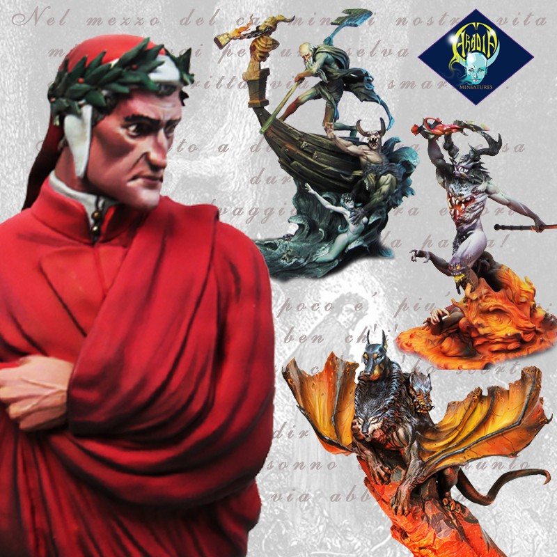 Aradia Miniatures - The Divine Comedy: Dante's Inferno II by