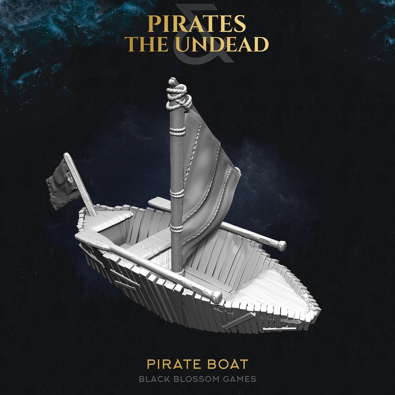 Pirate Boat B :: Umc 02 Pirates Vs The Undead :: Black Blossom Games |  Miniset.net - Для коллекционеров миниатюр