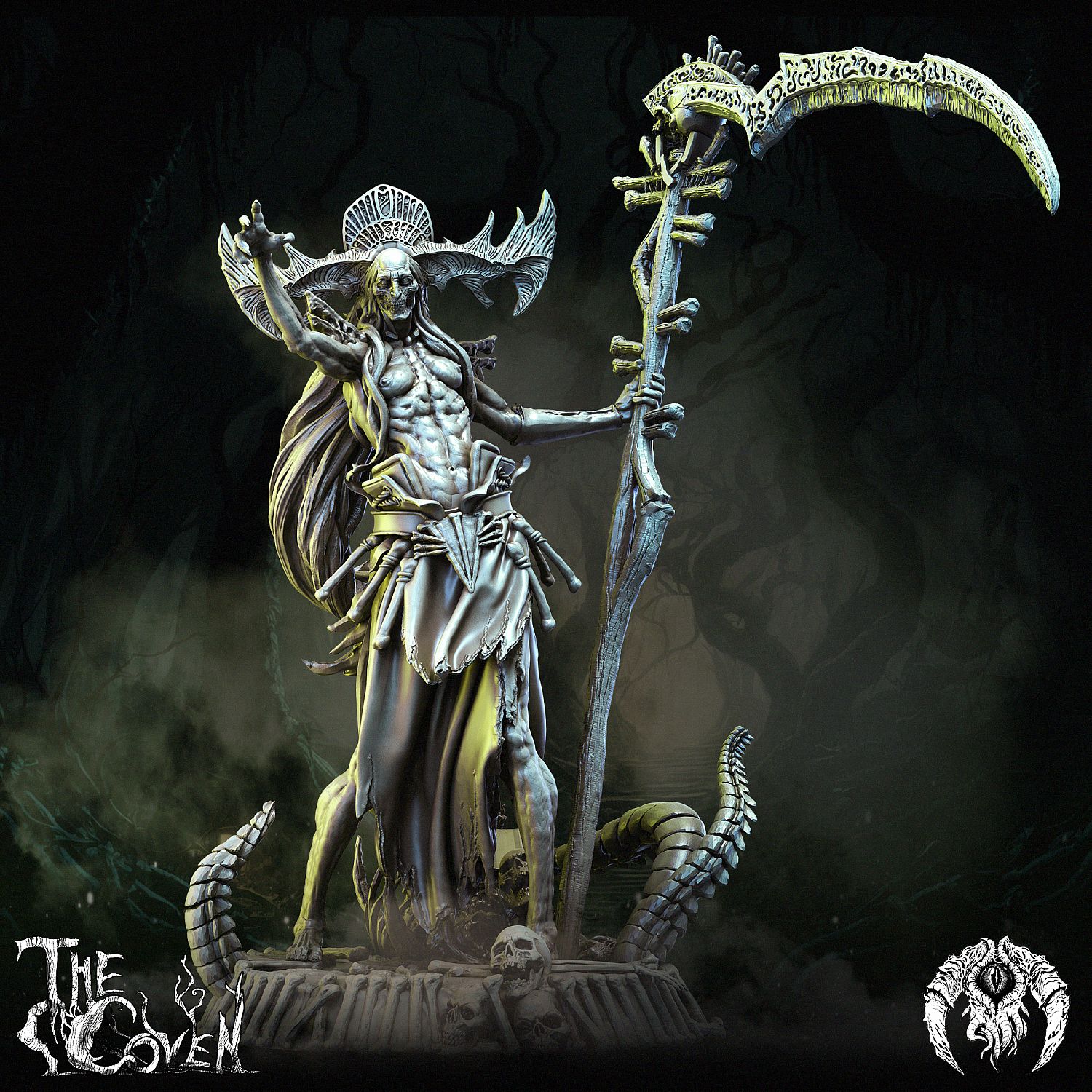 3D Printable The Coven: Miniatures Collection by Bestiarum Miniatures