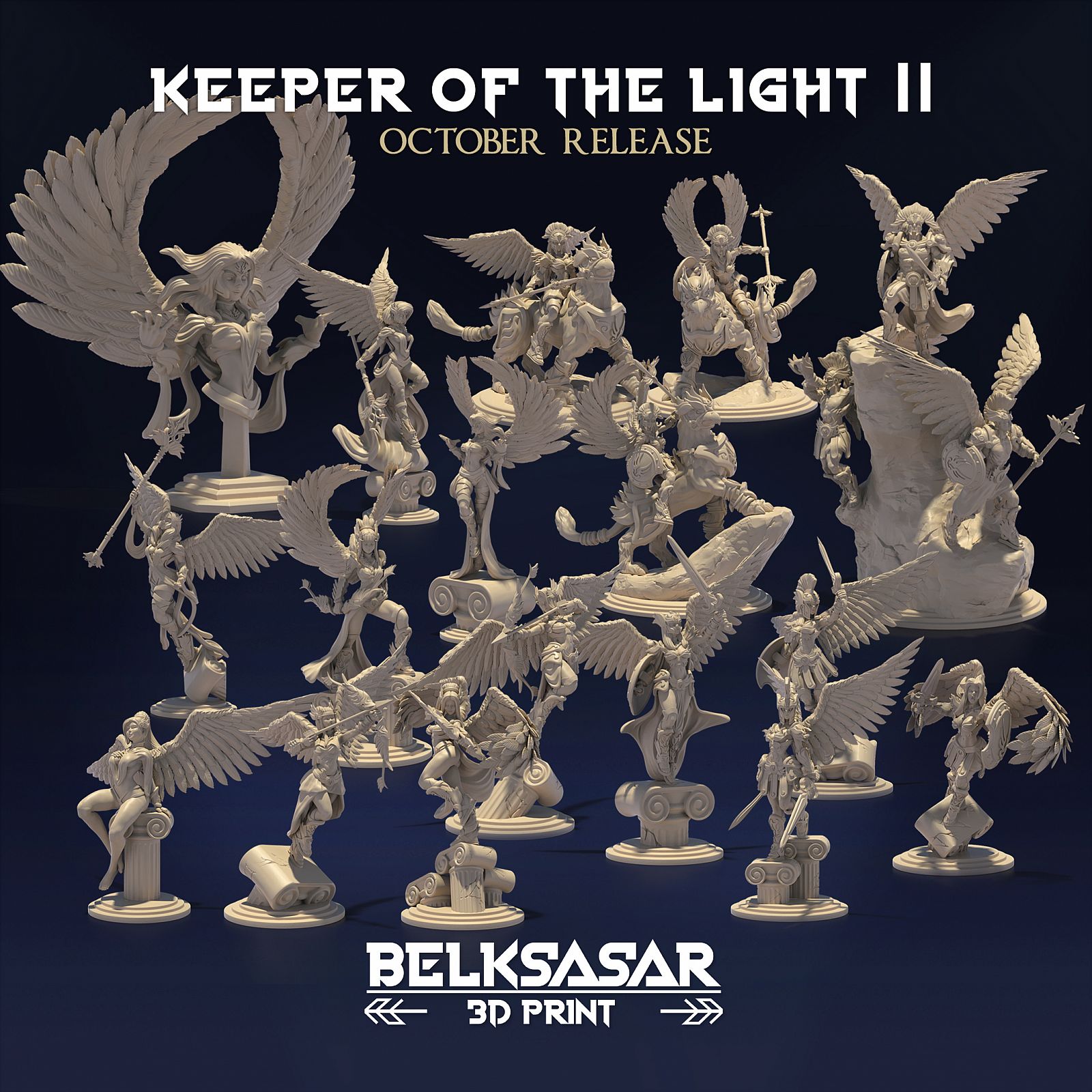 Keepers Of 2 - Knight | - Miniatures Guide