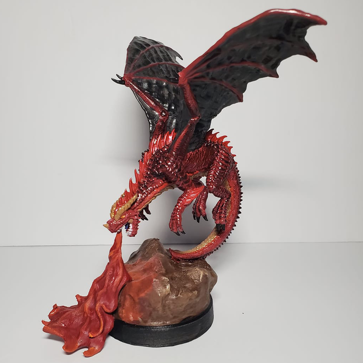Adult Red Dragon from Cursed Forge Miniatures (cfm-mmf133092 Adult Red Dragon from Cursed Forge Miniatures (cfm-mmf133092