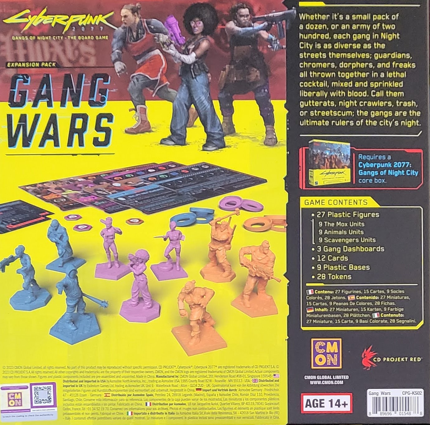 Gangs of Night City: Gang Wars | Miniset.net - Для коллекционеров миниатюр