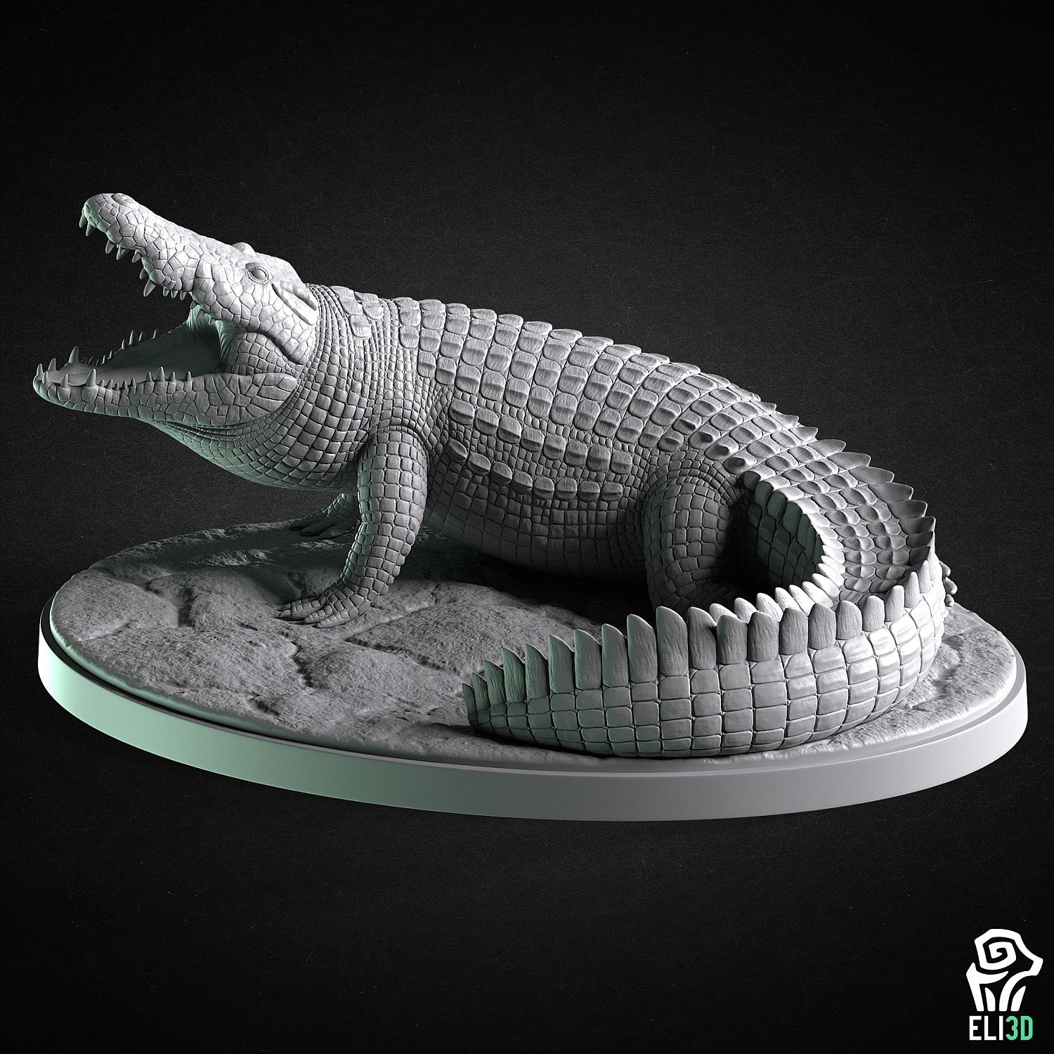 Crocodile - Animal | Miniset.net - Для коллекционеров миниатюр