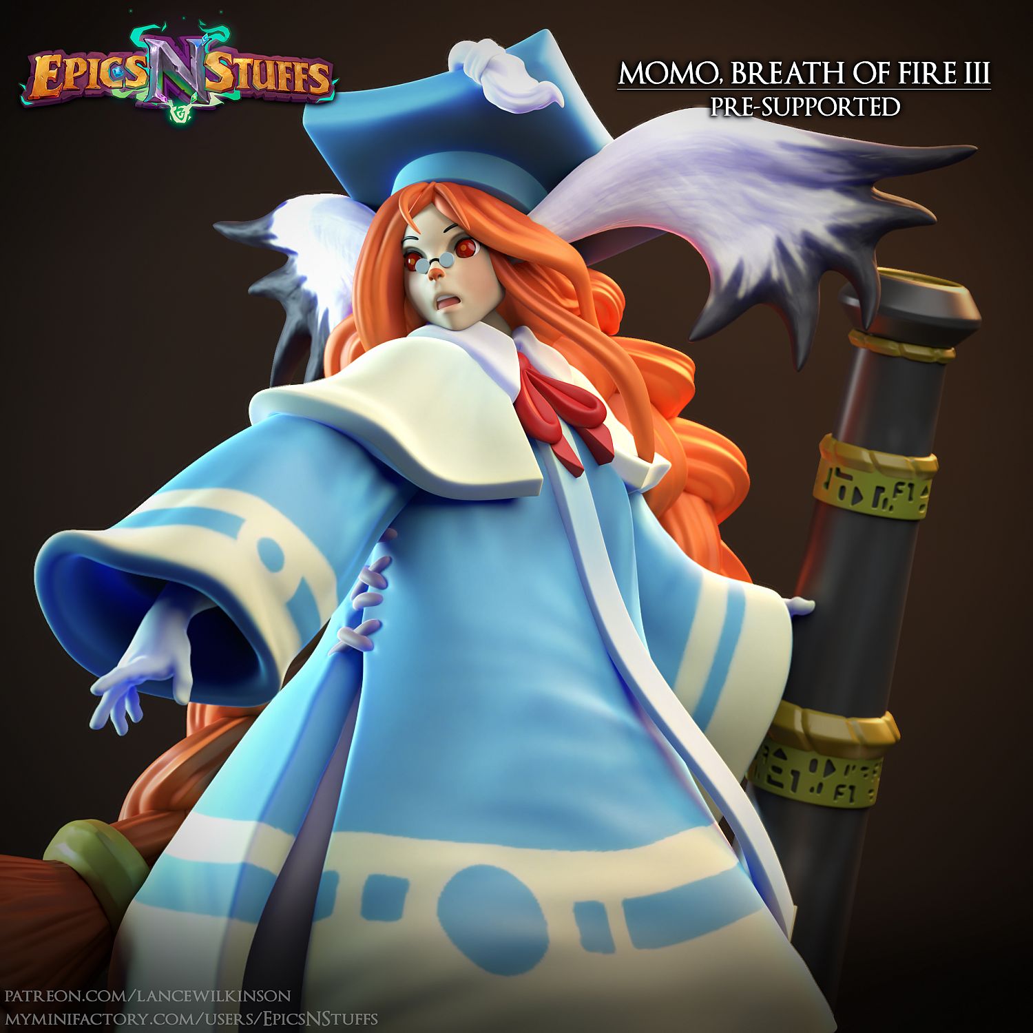 Momo, Breath Of Fire 3 Statue | Miniset.net - Для коллекционеров миниатюр