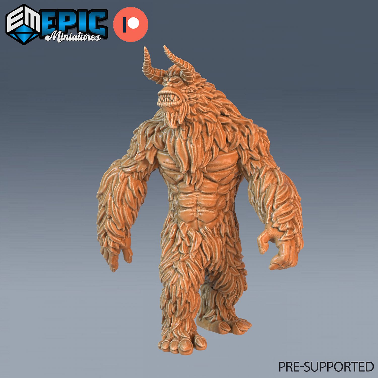 Yeti Set / Bigfoot / Sasquatch / Arctic Nights Encounter Collection - Epic  Miniatures - Miniatures by