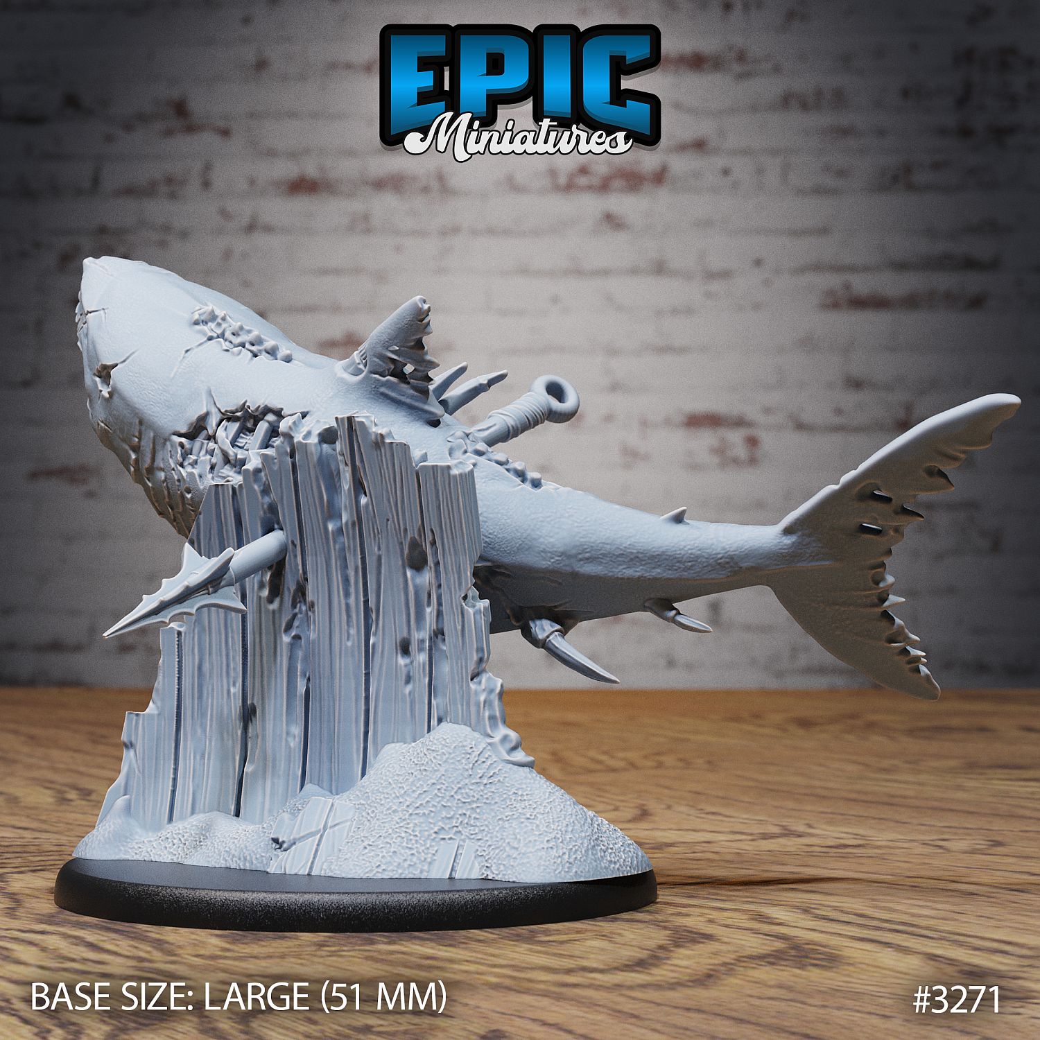 Zombie Shark Wounded / Undead Water Predator / Evil Swimmer / Ancient  Underwater Beast / Sea & Ocean Encounter | Miniset.net - Для коллекционеров  миниатюр