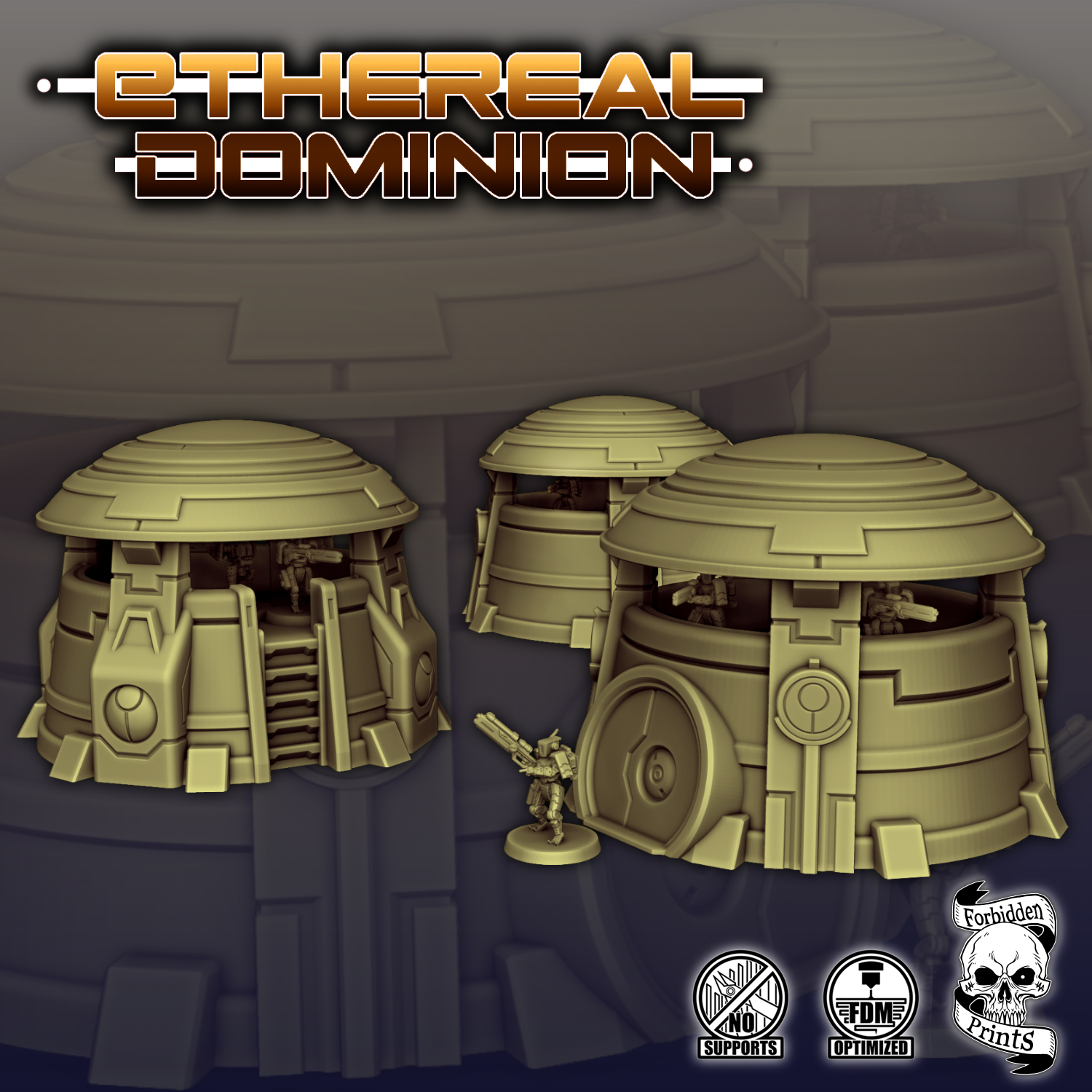 Ethereal Dominion - Bunker | Miniset.net - Для коллекционеров миниатюр