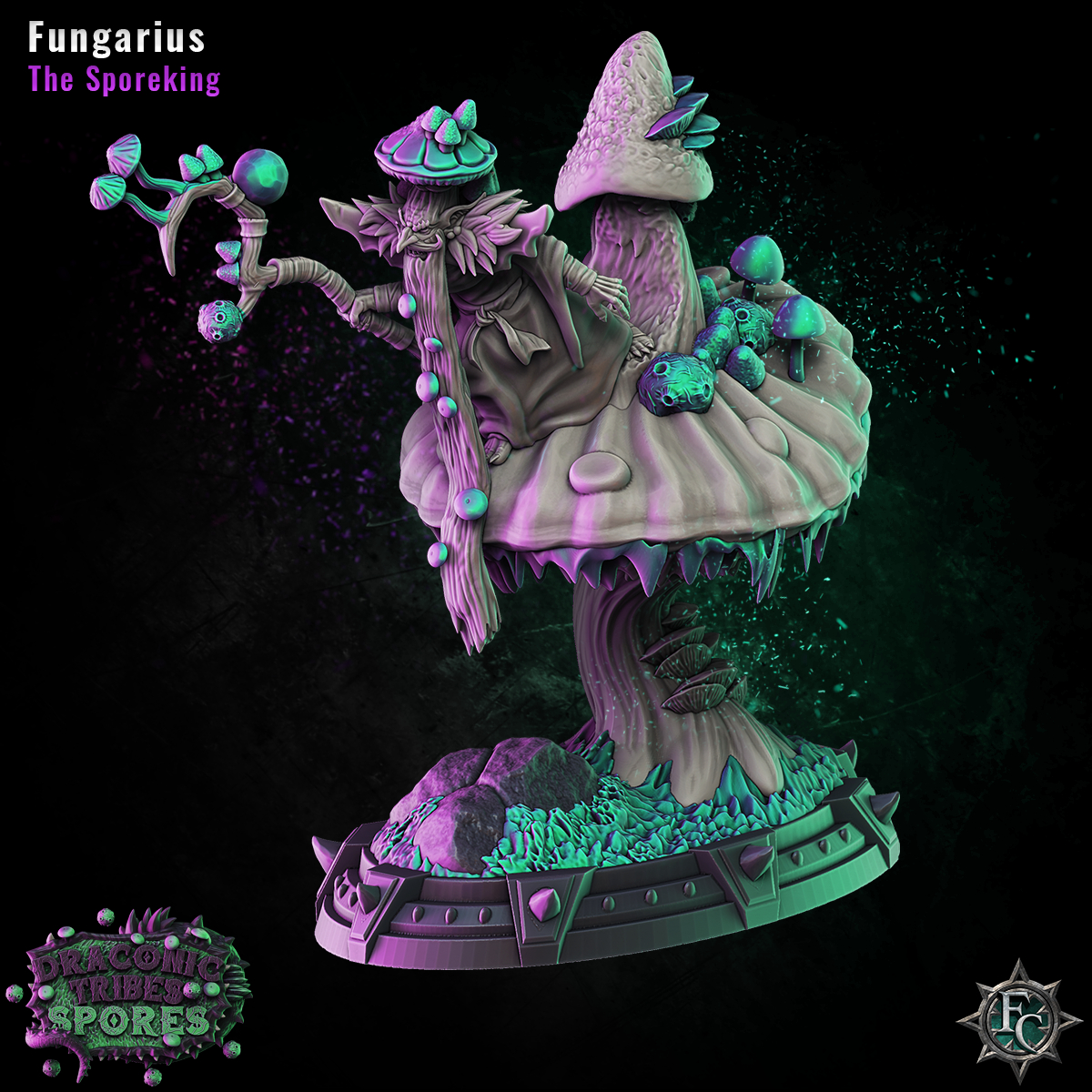 Fungarius The Spore King | Miniset.net - Для коллекционеров миниатюр