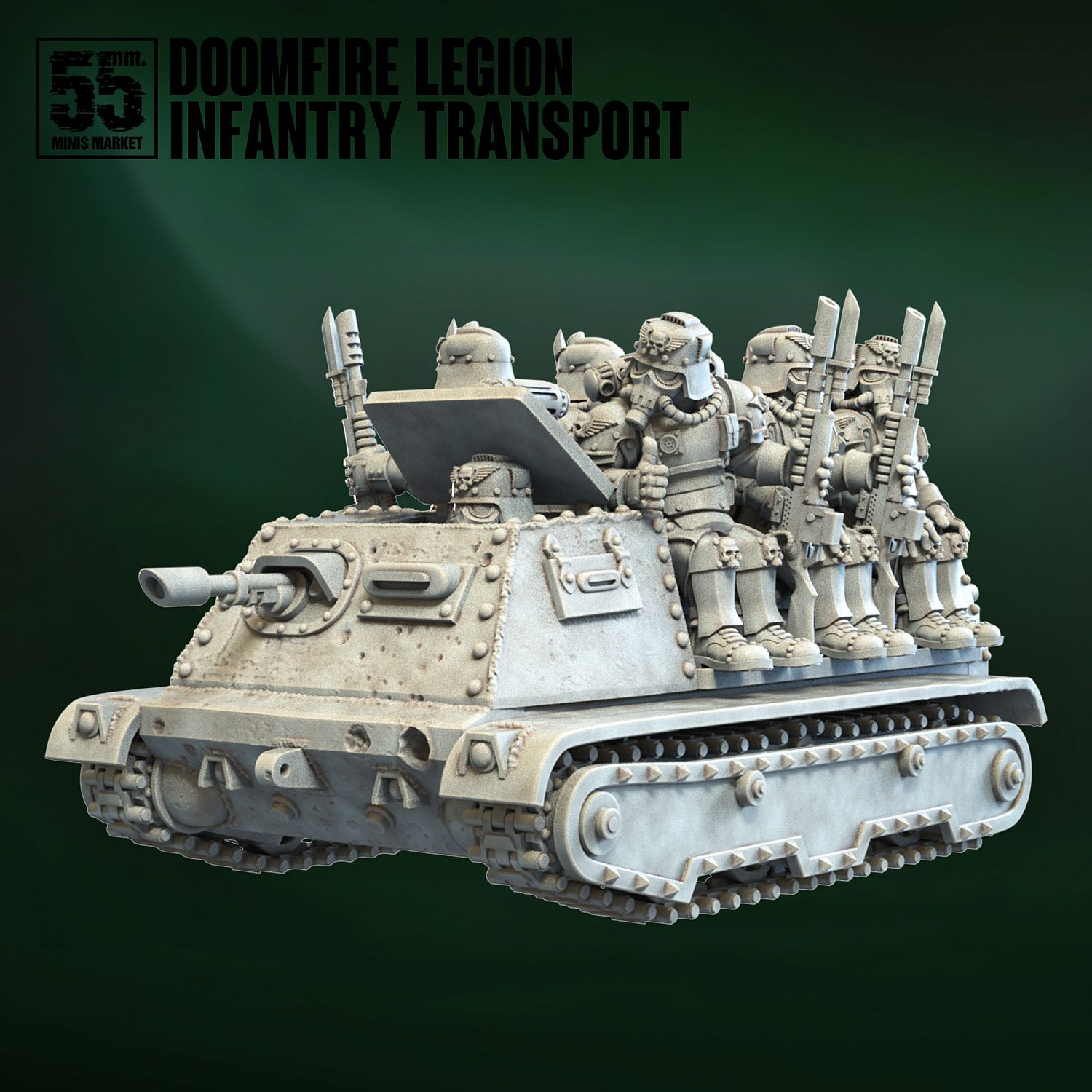 Doomfire Legion Infantry Transport | Miniset.net - Для коллекционеров  миниатюр