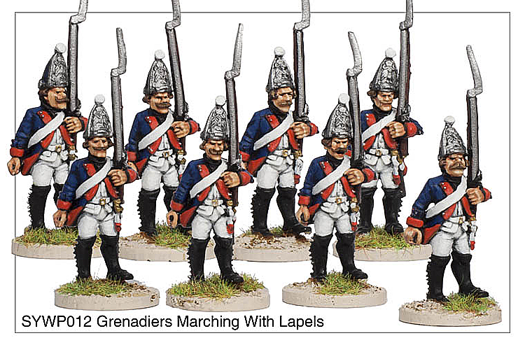 March grenadier. Prussian Grenadier. Grenadiers цкдщкв. Chronos Miniatures Гренадер.