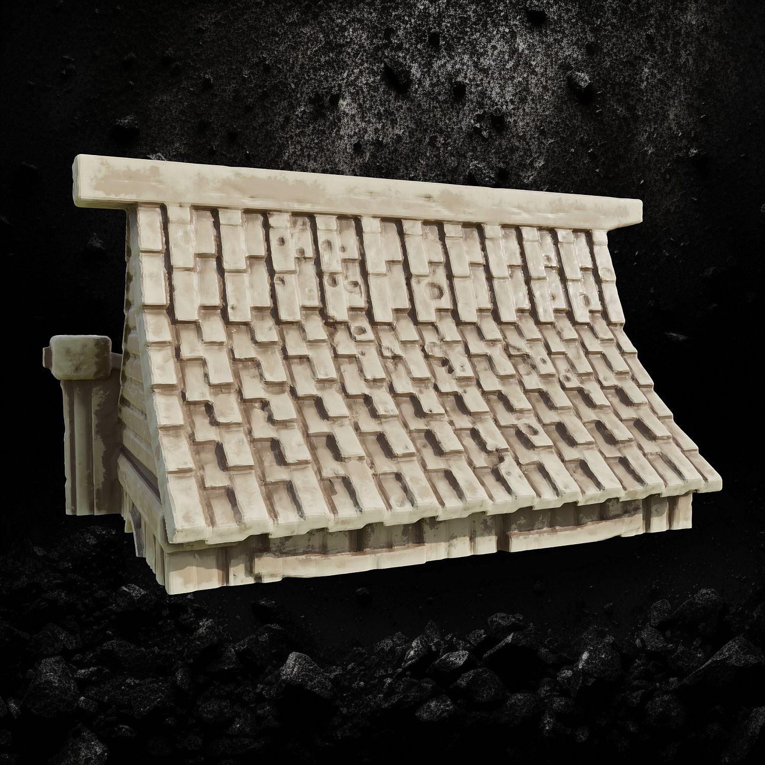 Wooden Kit House With Cave Access | Miniset.net - Для коллекционеров  миниатюр