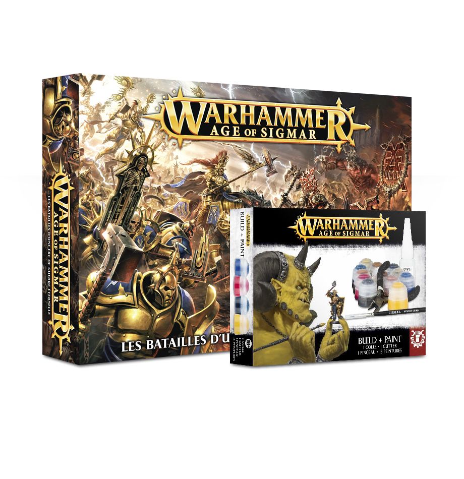 Warhammer Age of Sigmar: Collection de démarrage avec boîte de base