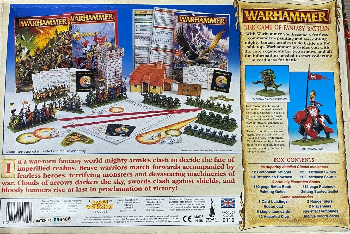 Warhammer: The Game of Fantasy Battle (5th Edition) | Miniset.net ...