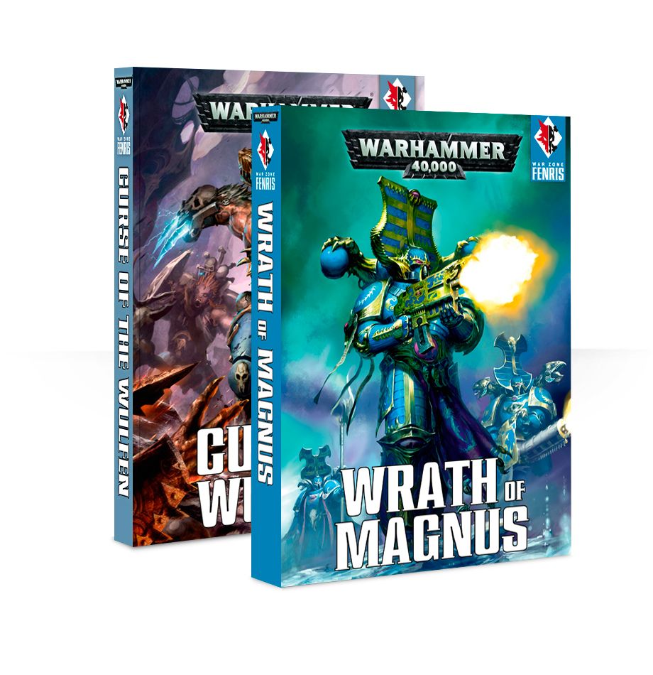 WRATH OF MAGNUS - WARHAMMER 40,000 40K - GAMES WORKSHOP - 2X HARDCOVER  BOOKS