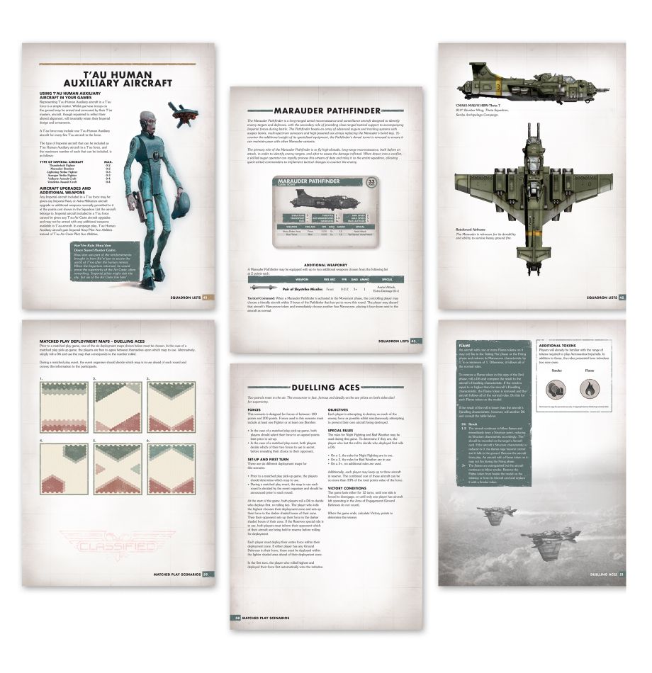 Aeronautica Imperialis Companion Miniset Miniatures