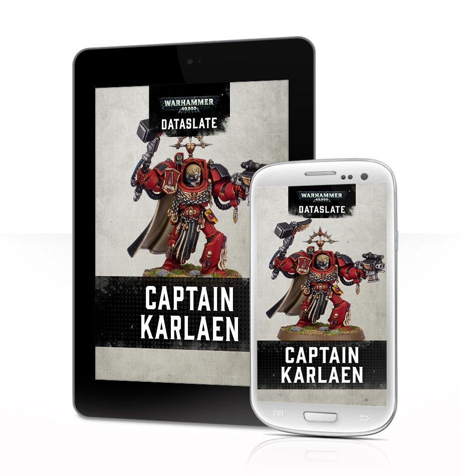 Dataslate: Captain Karlaen (eBook) | Miniset.net - Для коллекционеров  миниатюр