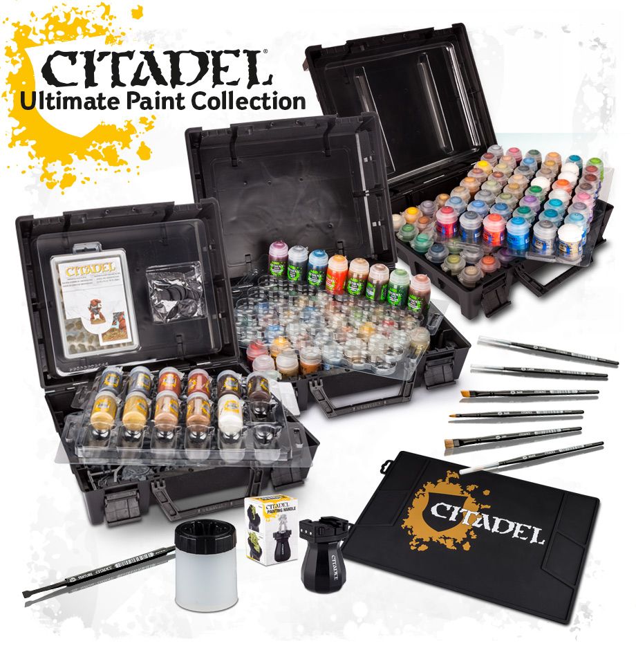 Citadel paint set. Citadel Ultimate Paint Set. Ultimate Paint. Citadel Painting mat.