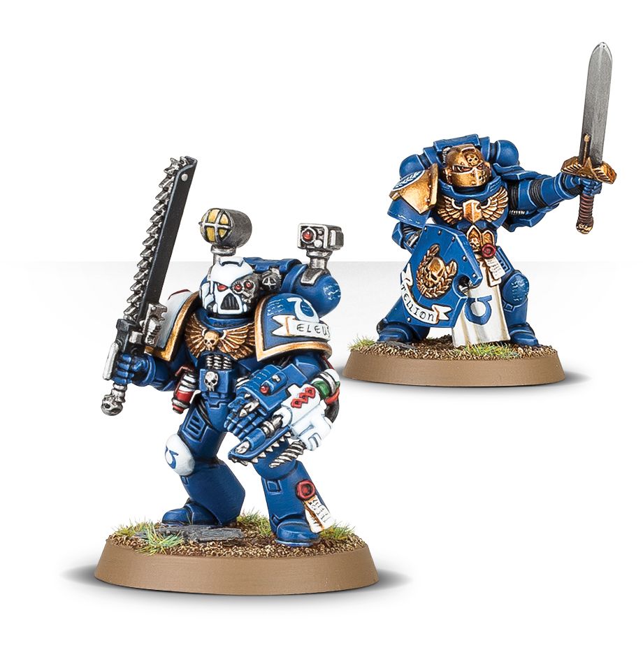 Space Marine Company Command | Miniset.net - Miniatures Collectors Guide