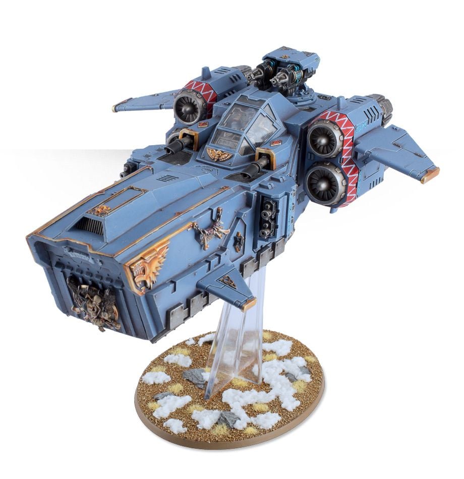 ウォーハンマー ストームウルフ・ガンシップ Stormfang Gunship from Games Workshop (gw-99120101346) | Miniset