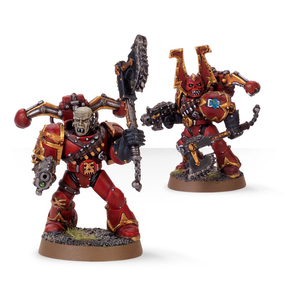 Khorne Berzerkers   - Miniatures Collectors Guide