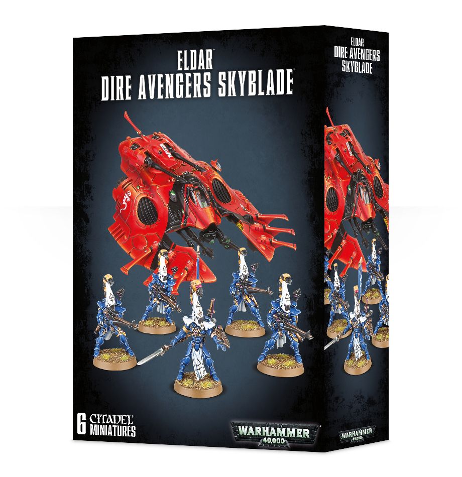 Eldar Dire Avenger Skyblade | Miniset.net - Miniatures Collectors