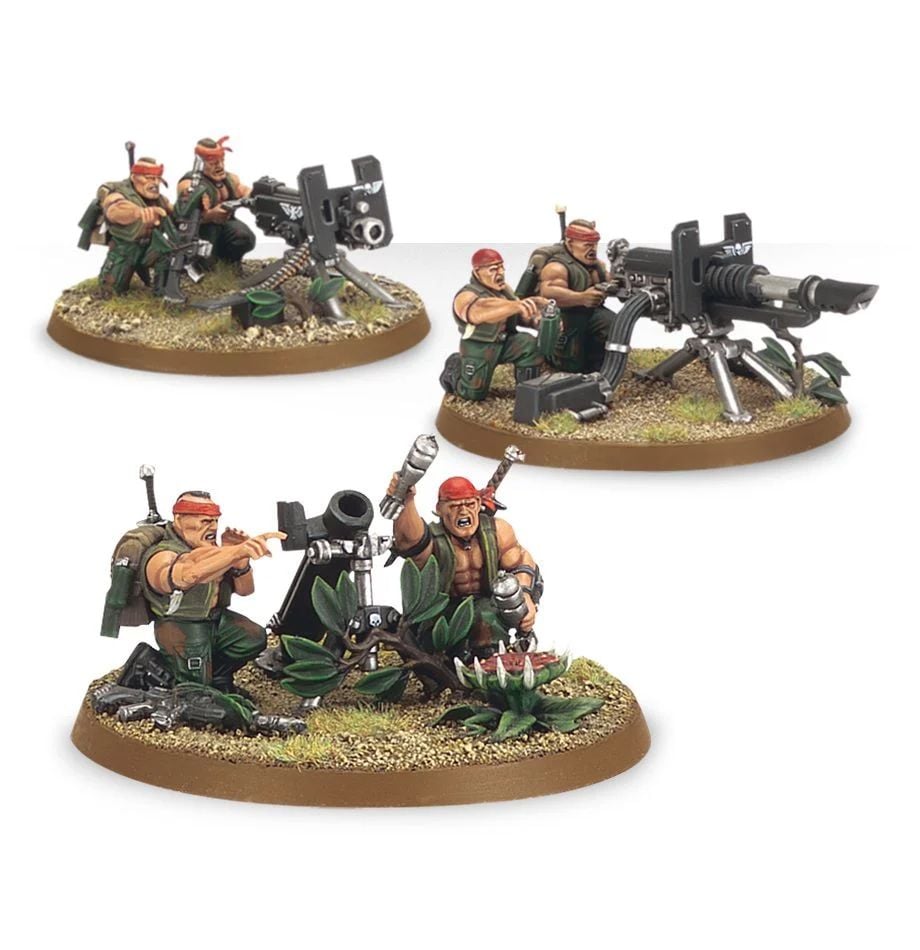 Catachan Heavy Weapon Squad   - Miniatures Collectors Guide