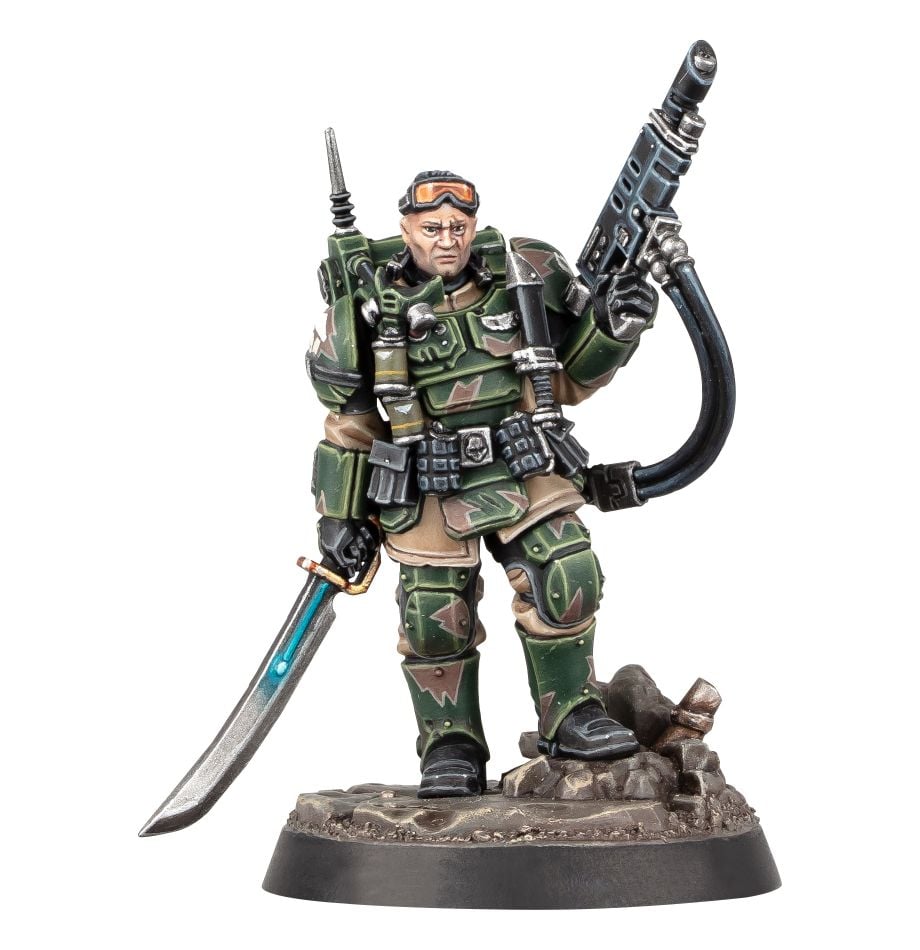 What are these astra militarum models shown in a recent warhammer