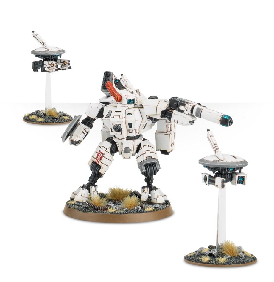 XV8 Crisis Battlesuit Team | Miniset.net - Miniatures Collectors Guide