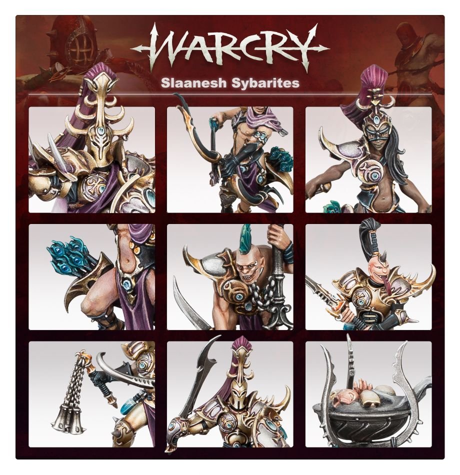 Warhammer: Warcry: Slaanesh Sybarites – Inked Gaming