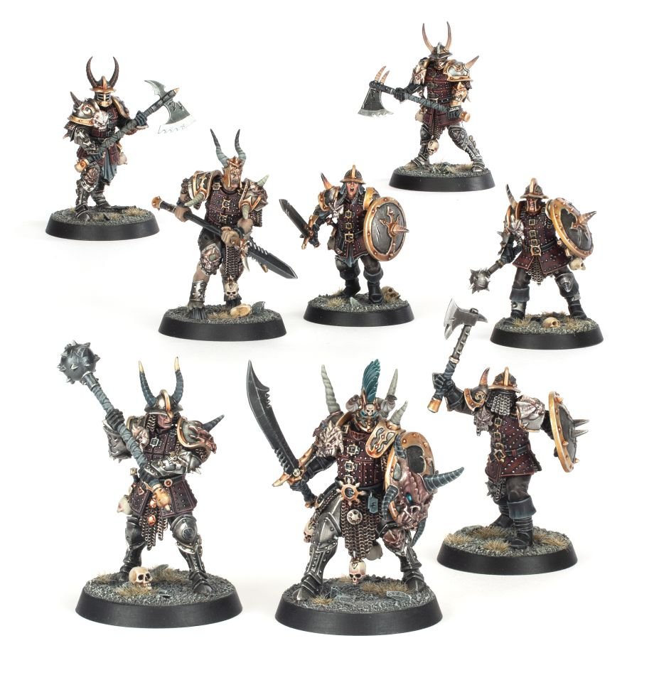 Chaos Legionnaires Warcry Warband - Age of Miniatures