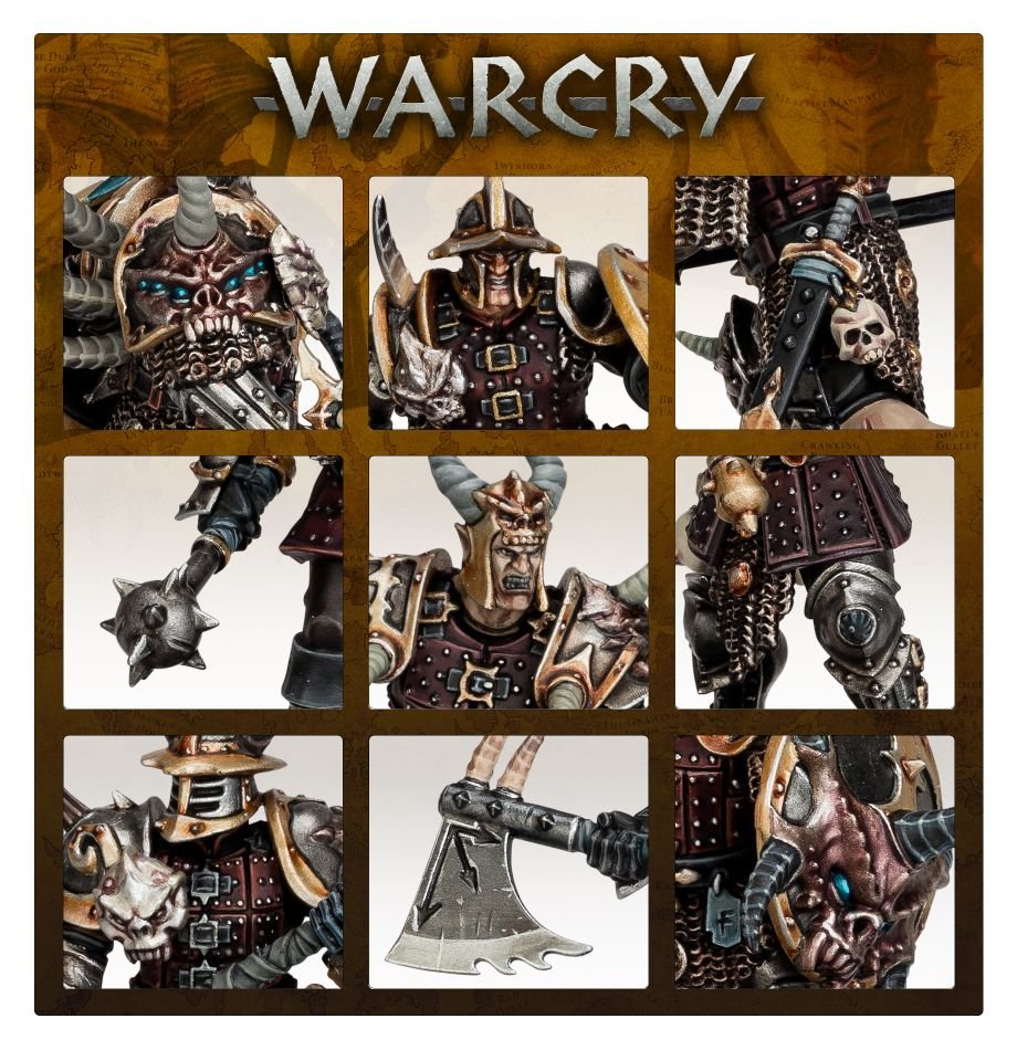 Chaos Legionnaires Warcry Warband - Age of Miniatures