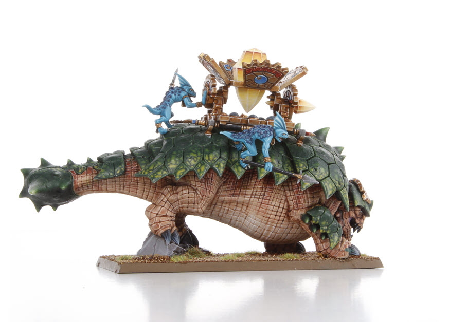 Bastiladon with Ark of Sotek | Miniset.net - Miniatures Collectors 