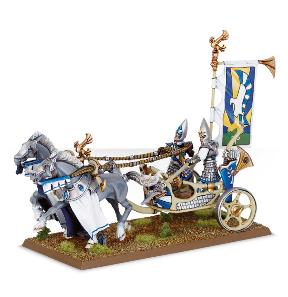 Chariot Warhammer Fantasy The Old World High Elf Tiranoc White Lion Chariot 