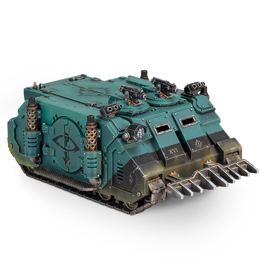 Deimos ford ifaces. Wh40k Rhino. Рино вархаммер 40000. Танк носорог вархаммер. Warhammer 40000 Rhino.