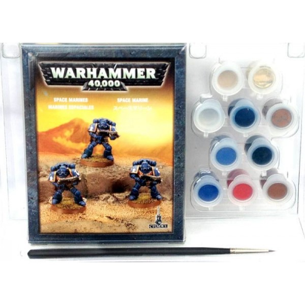 Warhammer 40K - 60-11 - Warhammer 40K Paint Set - Space Marines - RB Models