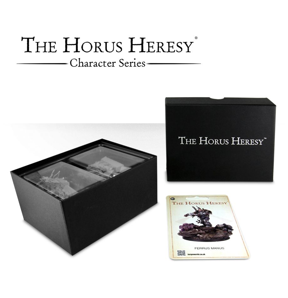 The Horus Heresy: Primarchs - Ferrus Manus: Gorgon of Medusa (Hardcover) -  #85888 - Mindtaker Miniatures