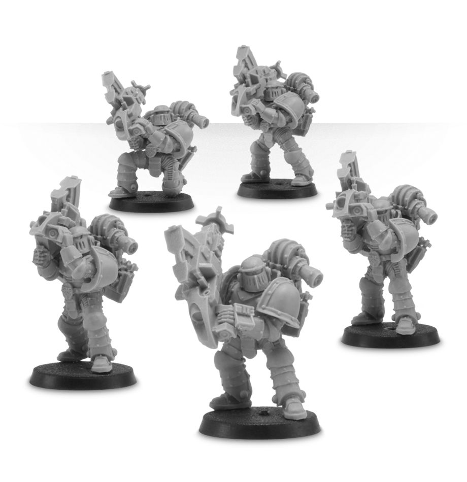 Legion MKII Heavy Support Squad | Miniset.net - Miniatures Collectors Guide