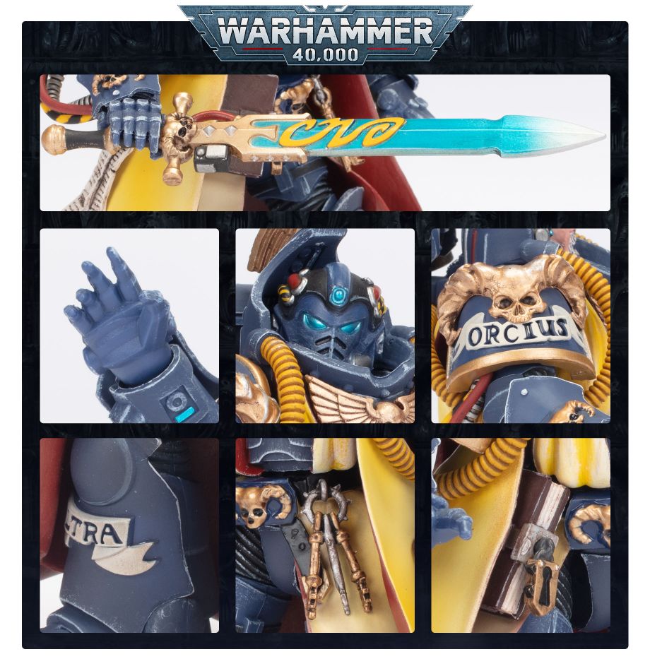 JOYTOY Space Marines Ultramarines Primaris Librarian