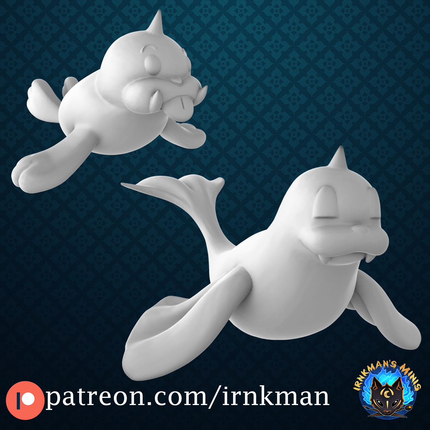 3D Printable Mimikyu (Pokemon 35mm True Scale Series) by Irnkman
