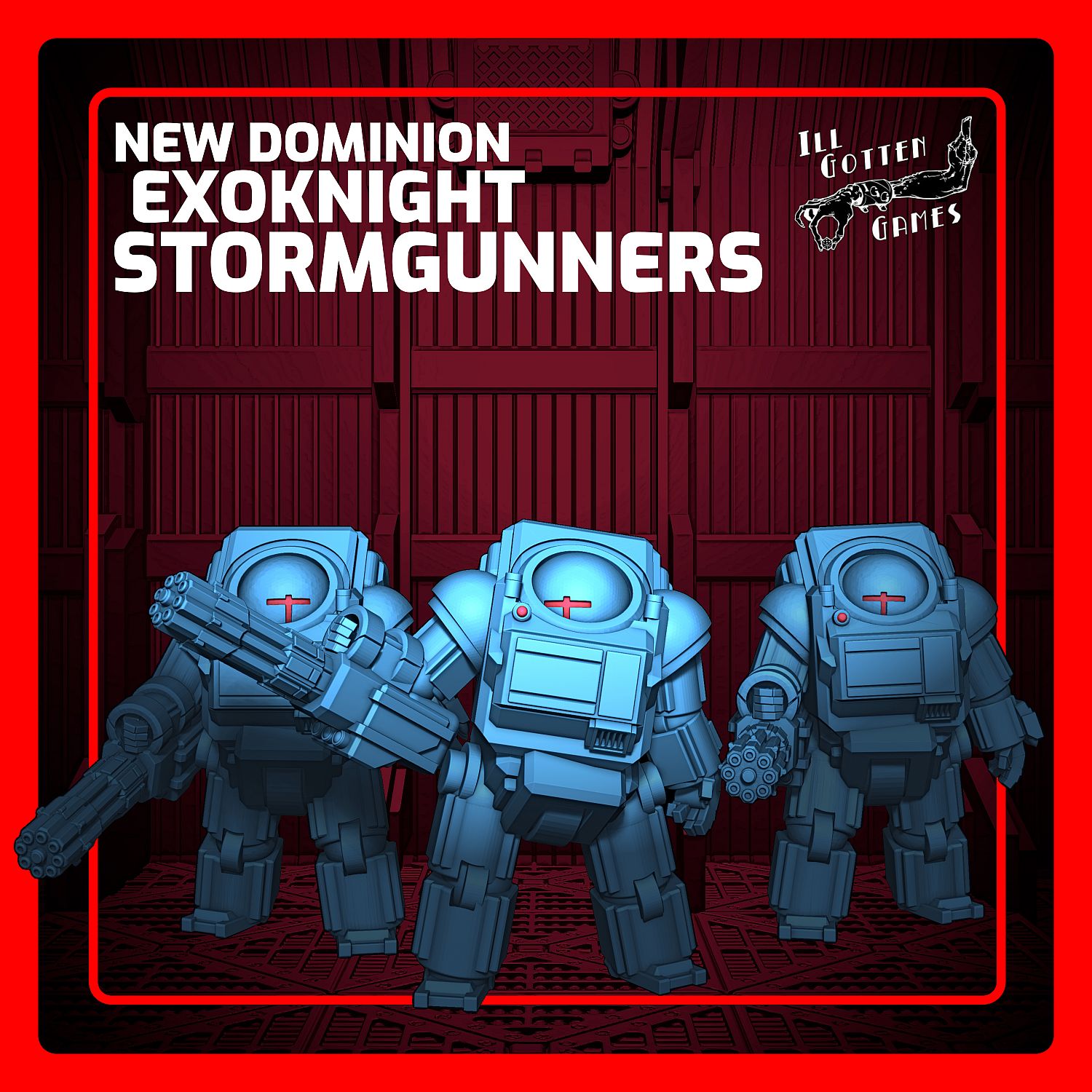 New Dominion Exoknight Stormgunners | Miniset.net - Для коллекционеров  миниатюр