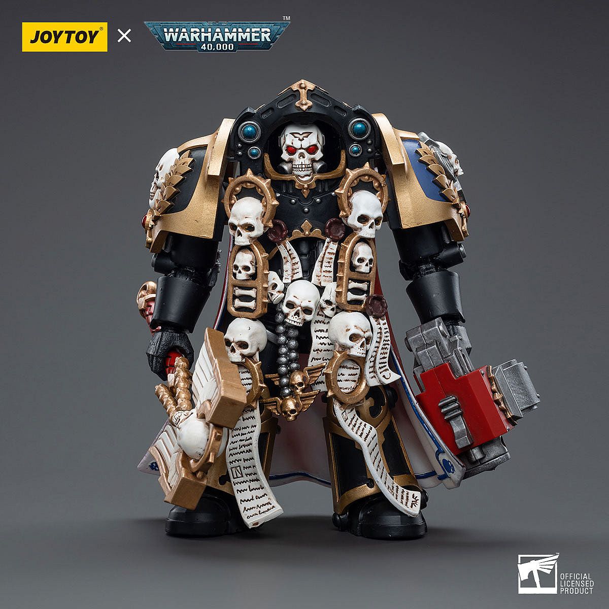 JOYTOY JT5338 Warhammer 40k 1: 18 Ultramarines Terminator Chaplain Brother  Vanius | Miniset.net - Для коллекционеров миниатюр