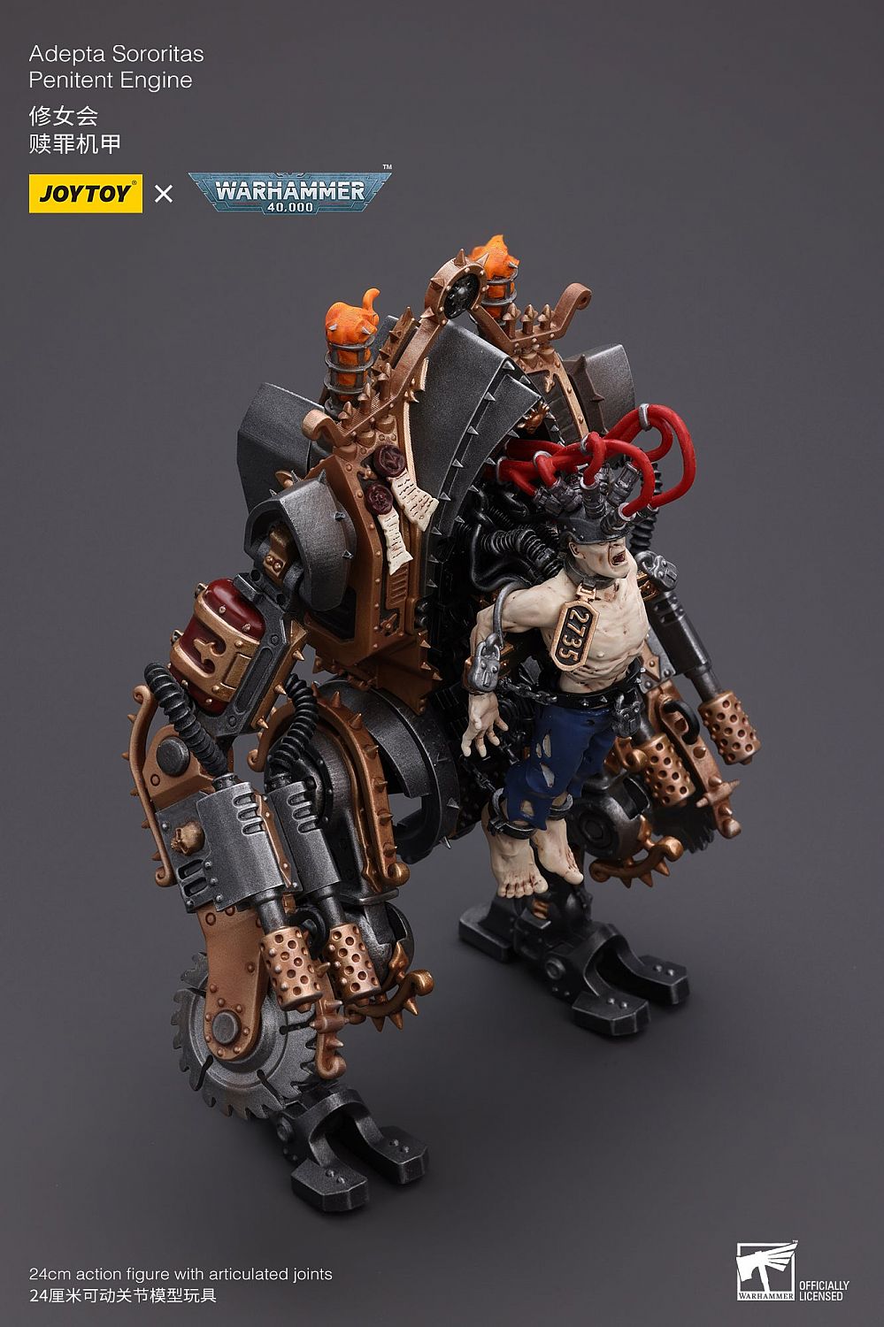 JOYTOY JT8889 Warhammer 40k 1: 18 Adepta Sororitas Penitent Engine