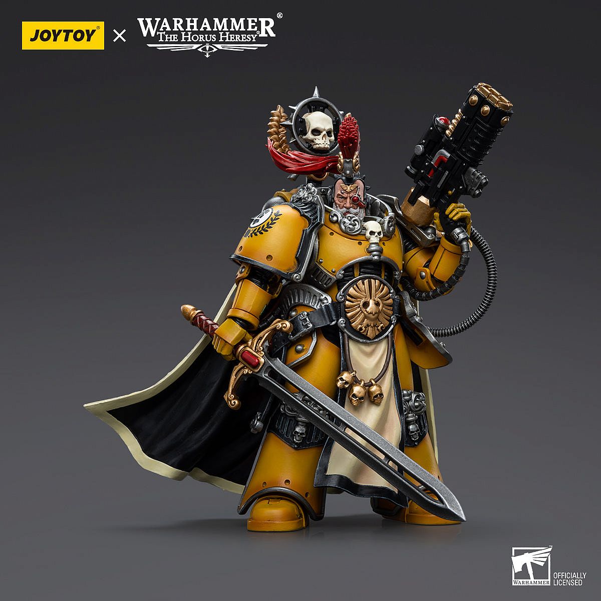 JOYTOY JT9138 Warhammer The Horus Heresy 1: 18 Imperial Fists Legion  Praetor with Power Sword | Miniset.net - Для коллекционеров миниатюр