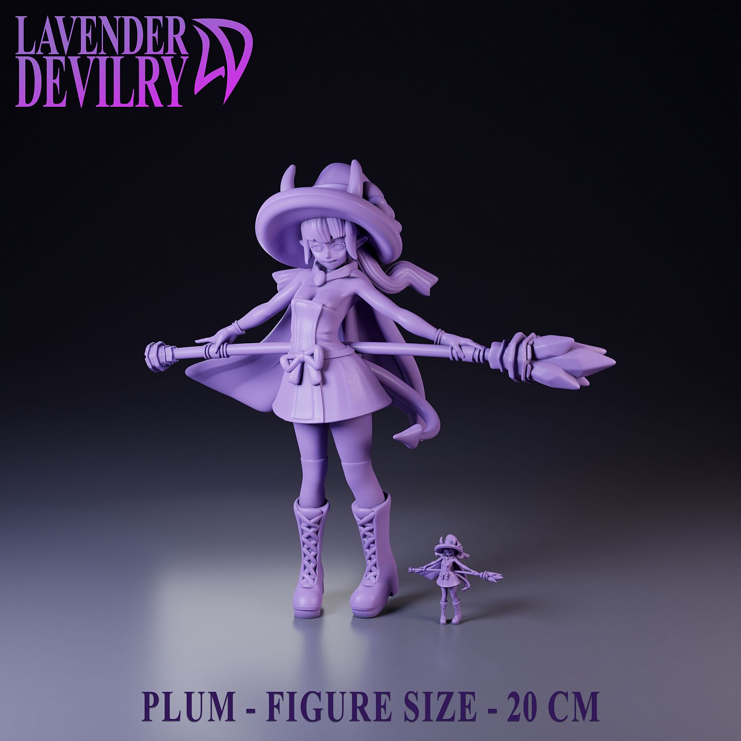 Plum (Figure Scale), Magical Mischievous Miscreant Tiefling Witch Girl |  Miniset.net - Для коллекционеров миниатюр